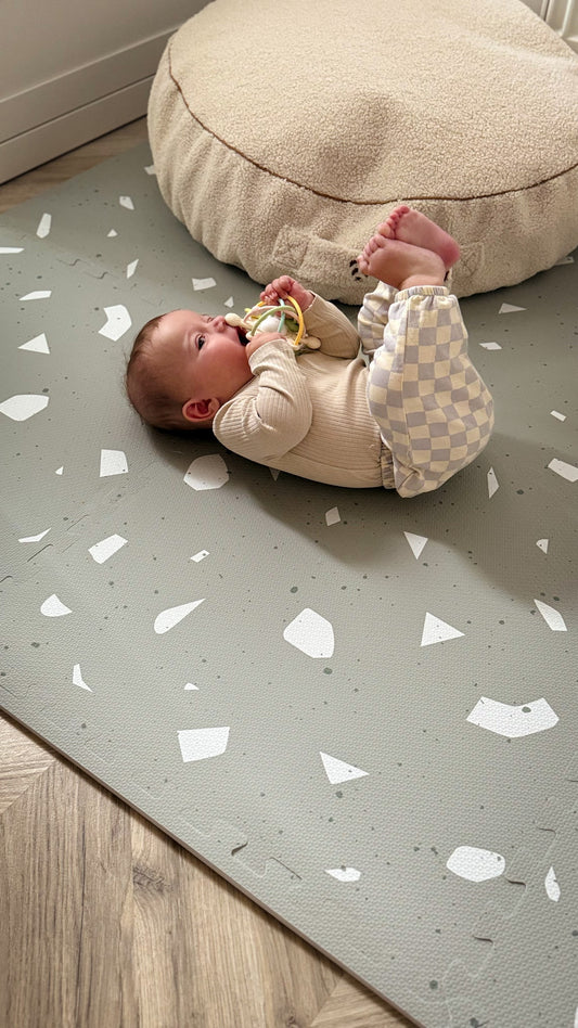 Foam Puzzle Playmat - Terrazzo Sage