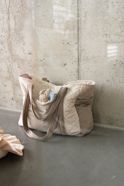 Mom / Weekender Bag - Beige