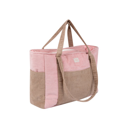 Mom / Weekender Bag - Pink Coffee