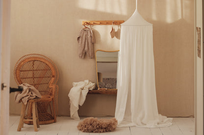Organic Cotton Canopy - Cream Cotton