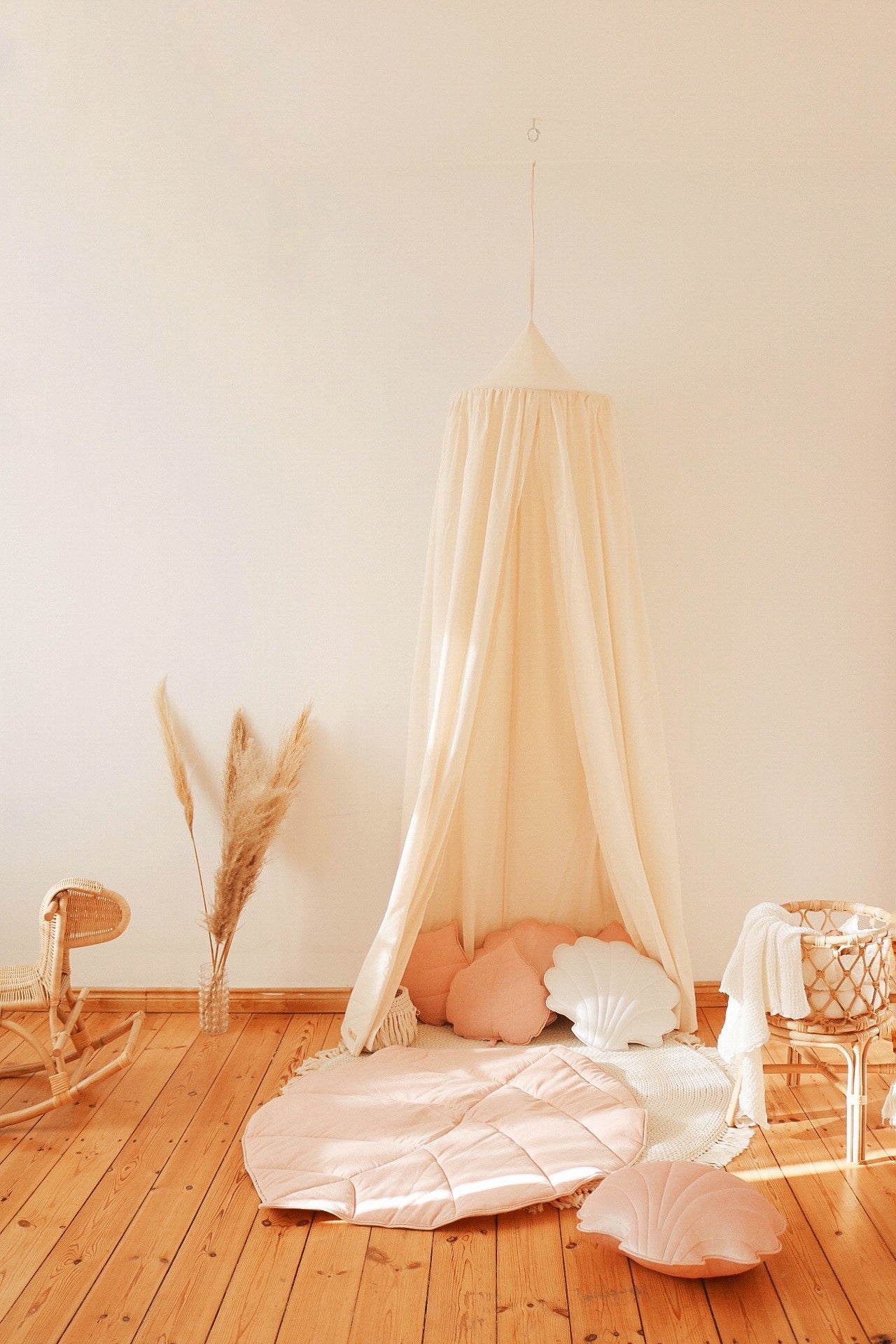 Organic Cotton Canopy - Raw Cotton