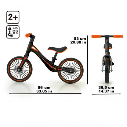 Lightweight Sporty Balance Bike for Toddlers