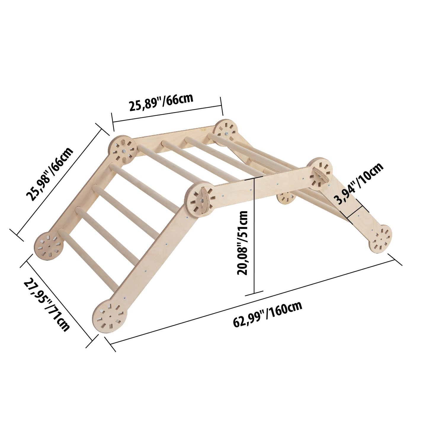 Transformable Montessori Climber