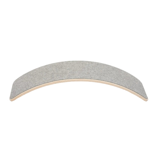 Wooden Balance Board With Grey Felt